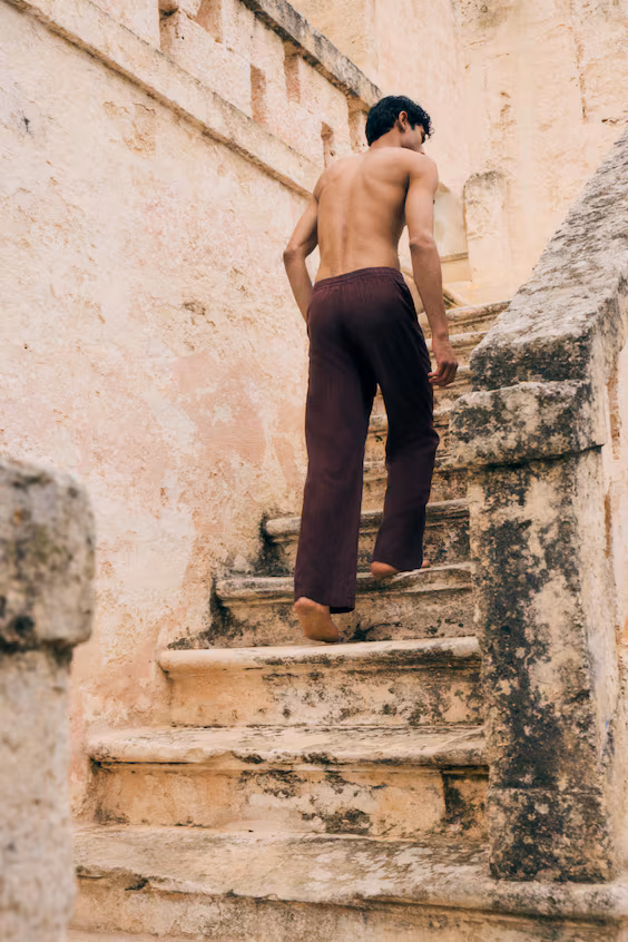 Топ и брюки пижамы