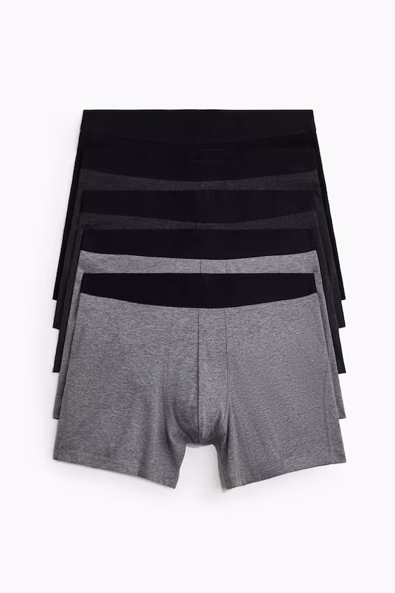 Набор из 5 средних боксеров с lycra®