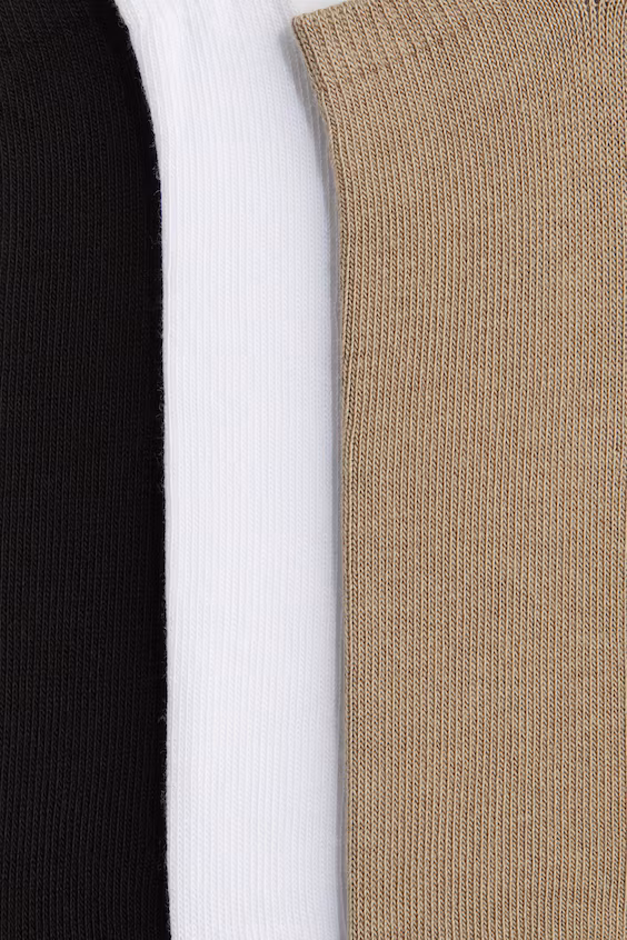 Набор из 7 пар низких носков