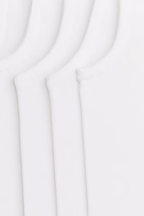 Набор из 5 пар носков-лодочек с lycra® h&m