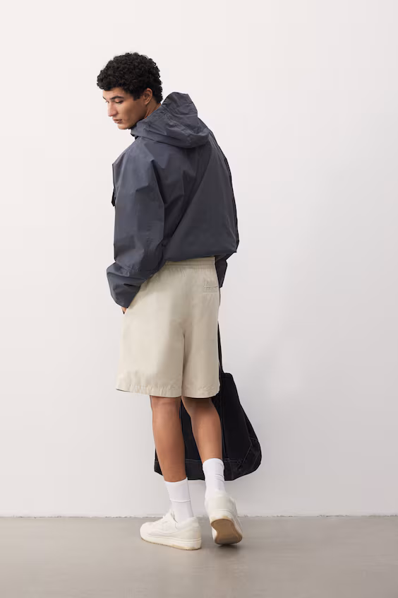 Шорты regular fit из льняной смеси