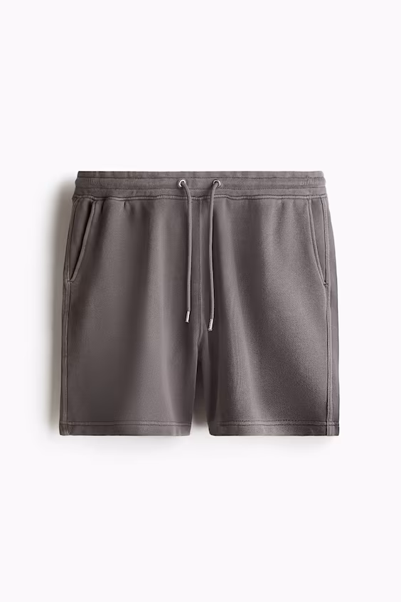 Шорты regular fit из флиса