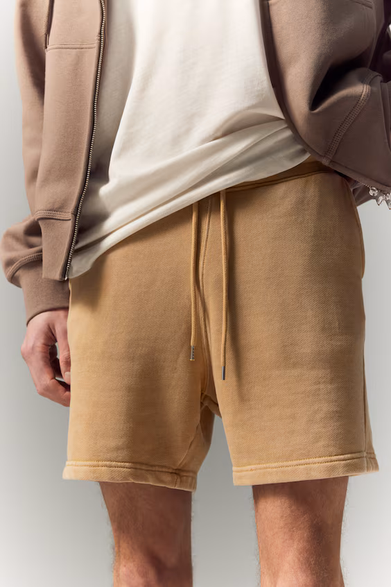Шорты regular fit из сукна