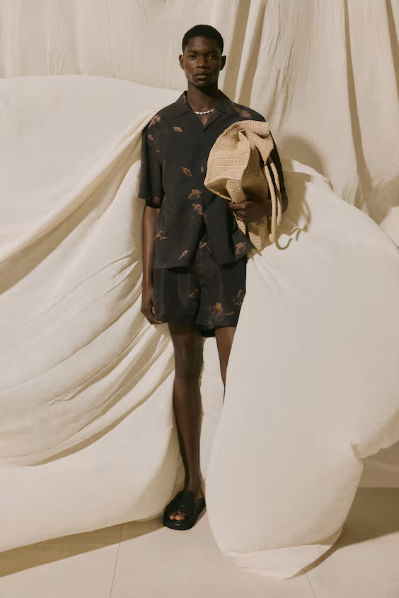 Плавки с морским узором h&m