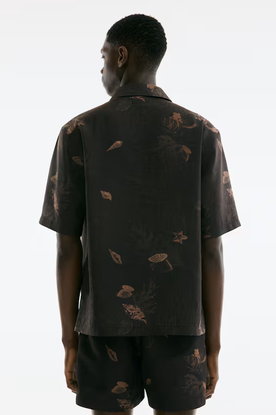 Плавки с морским узором h&m