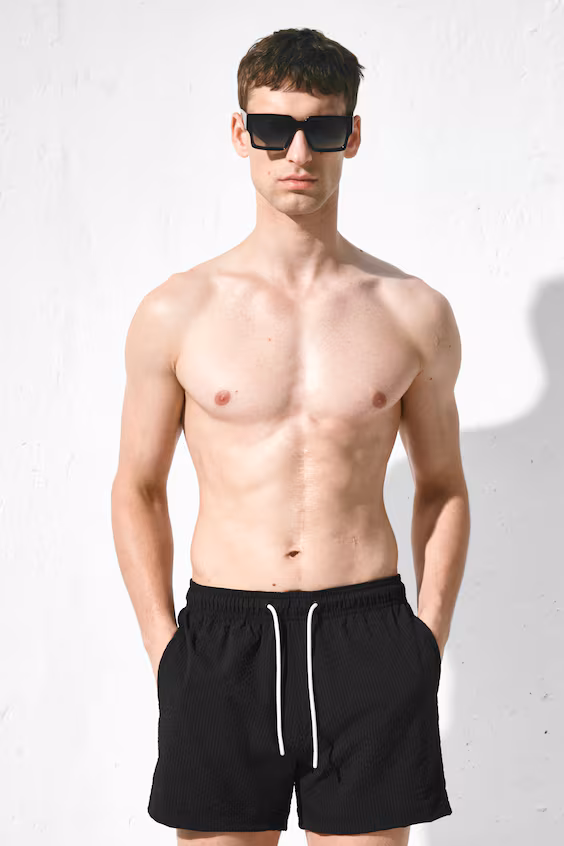 Плавки с ананасовым рисунком h&m