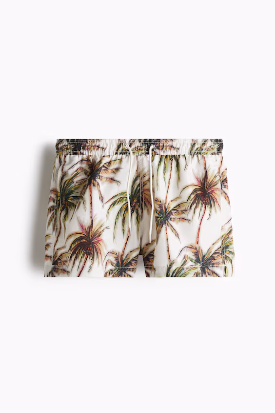 Плавки с узором