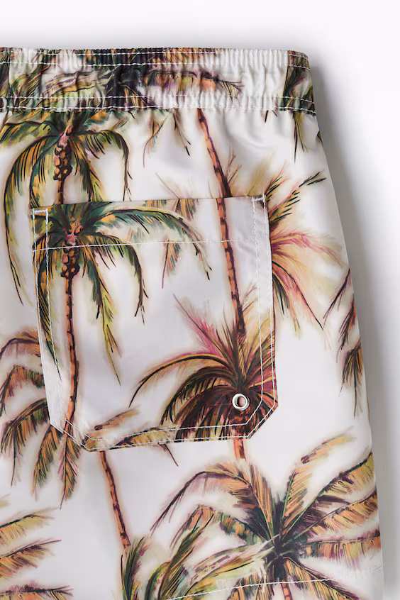 Плавки с узором