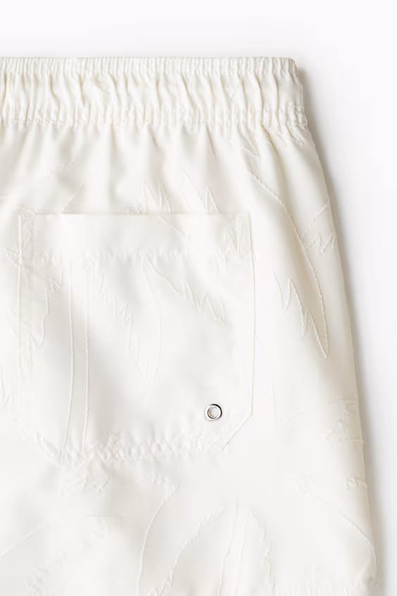 Плавательные шорты с вышитым узором