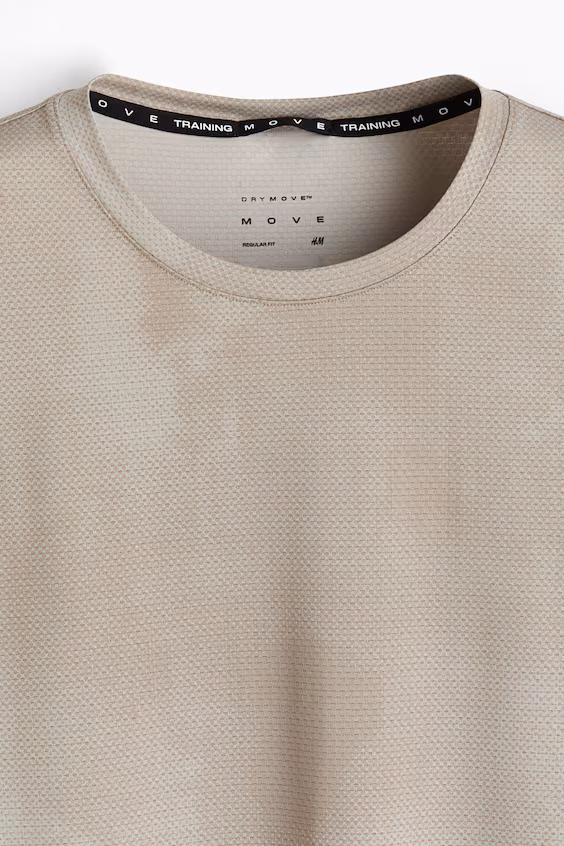 Футболка для спорта из сетчатой ткани с технологией drymove™