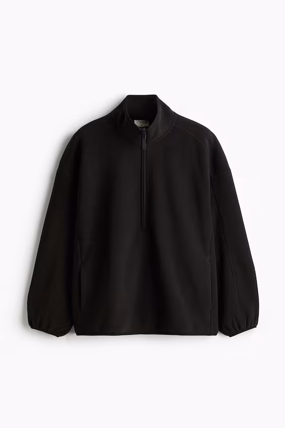 Спортивный флисовый свитер