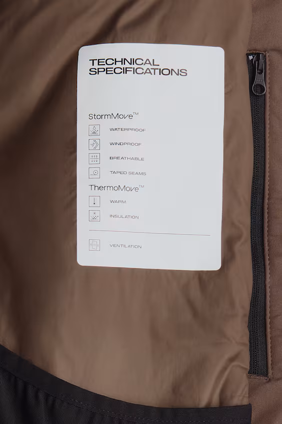 Куртка для горных лыж со стандартной посадкой stormmove™