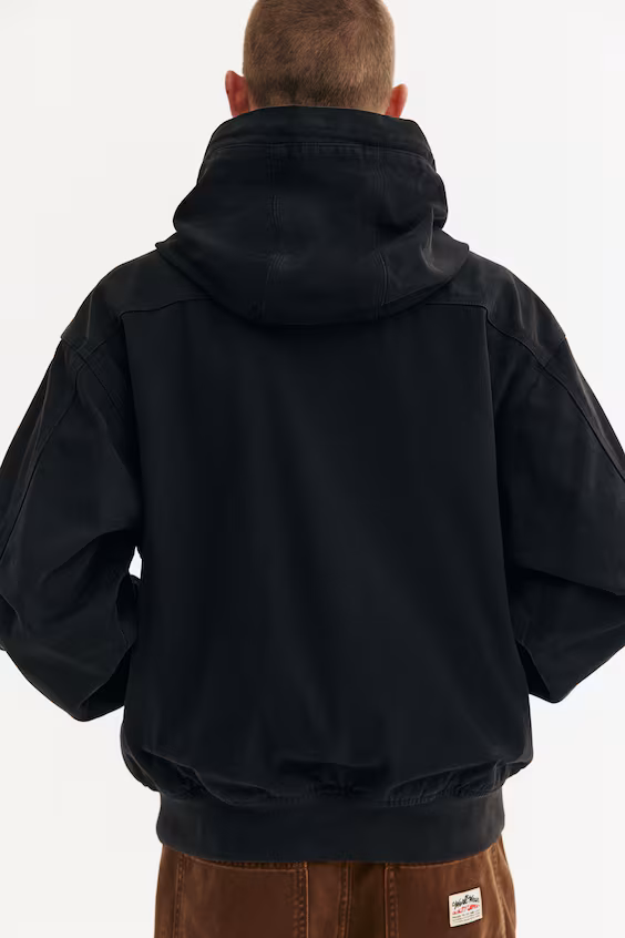 Парка рабочего с капюшоном