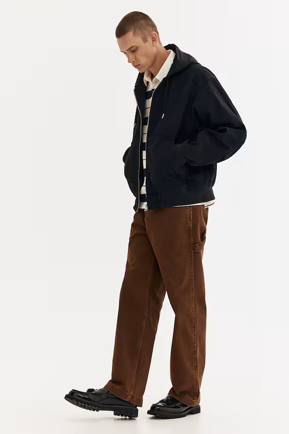 Парка рабочего с капюшоном