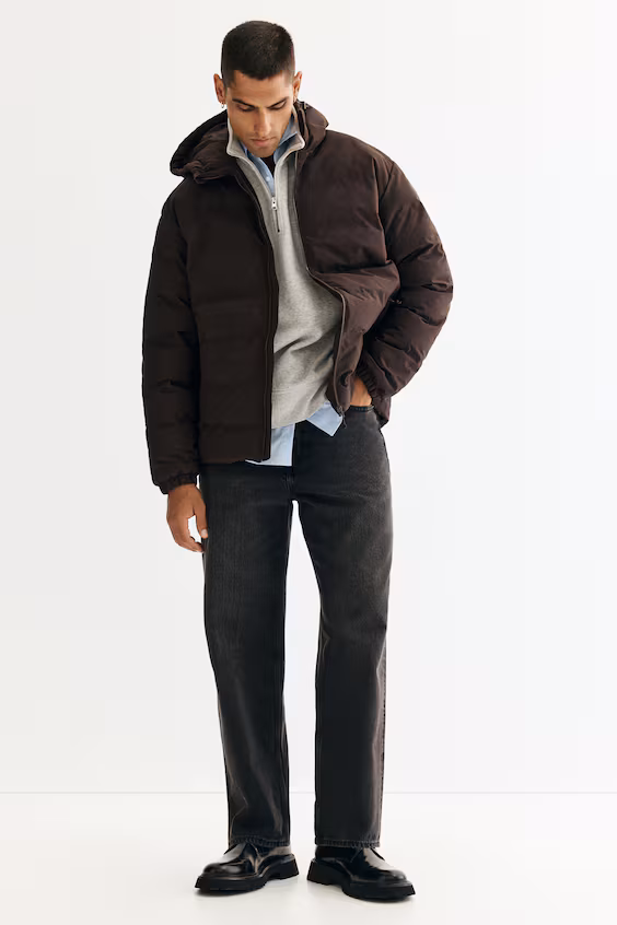 Легкая ветровка с водоотталкивающим покрытием regular fit