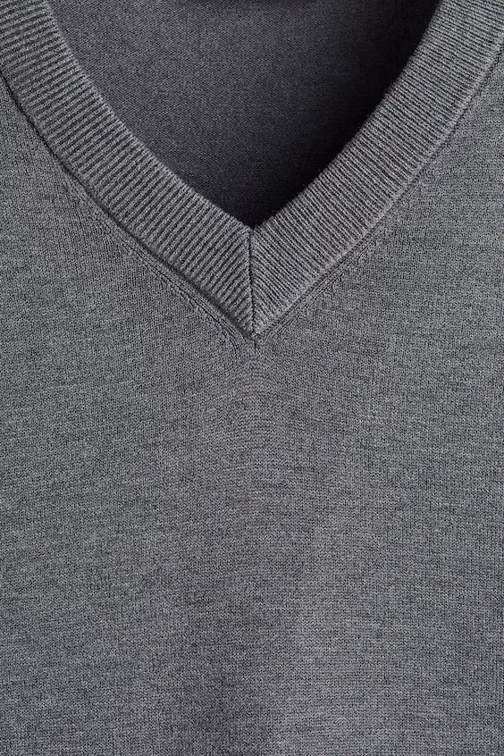 Свитер из тонкой вязаной ткани regular fit