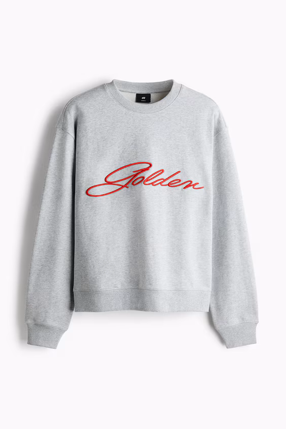 Свитшот свободного кроя