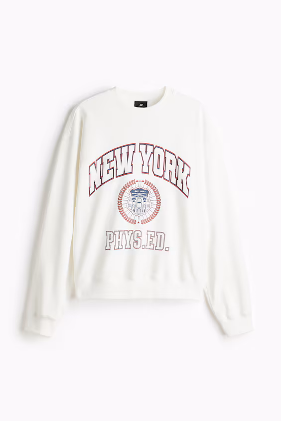 Толстовка свободного кроя