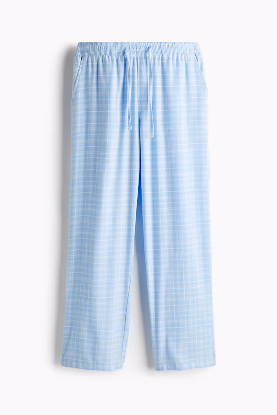 Брюки из фланели relaxed fit