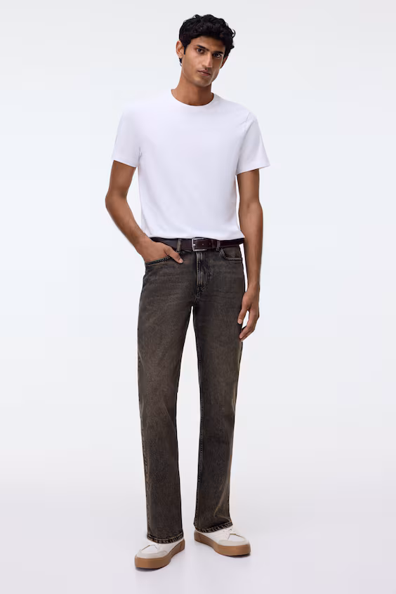 Прямые джинсы regular fit