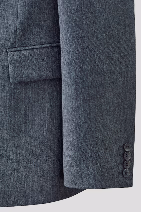 Пиджак однобортный из шерсти