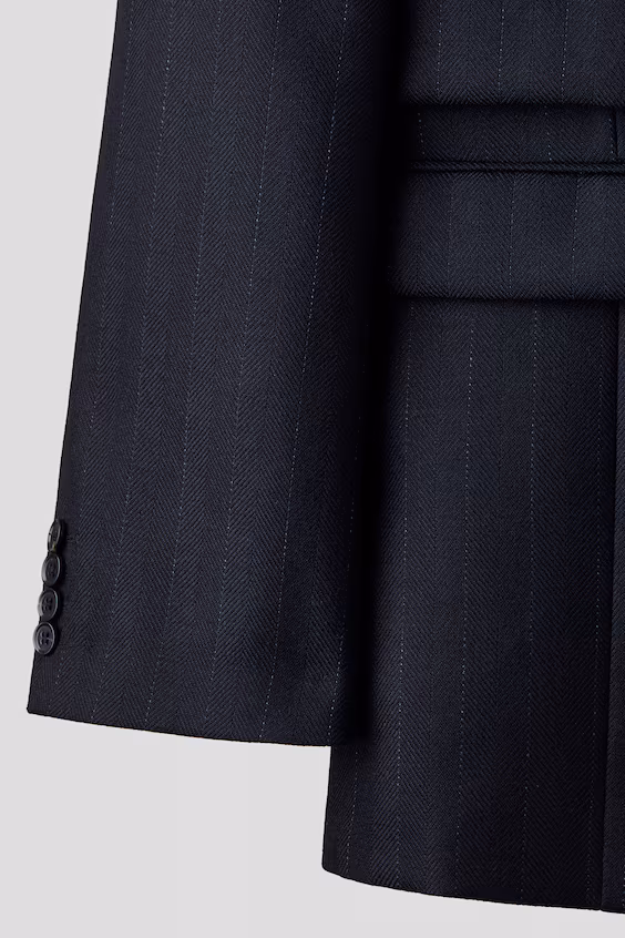 Длинное однобортное шерстяное пальто