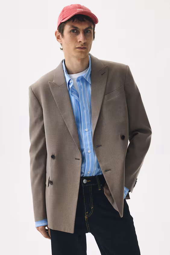 Пальто приталенное relaxed fit