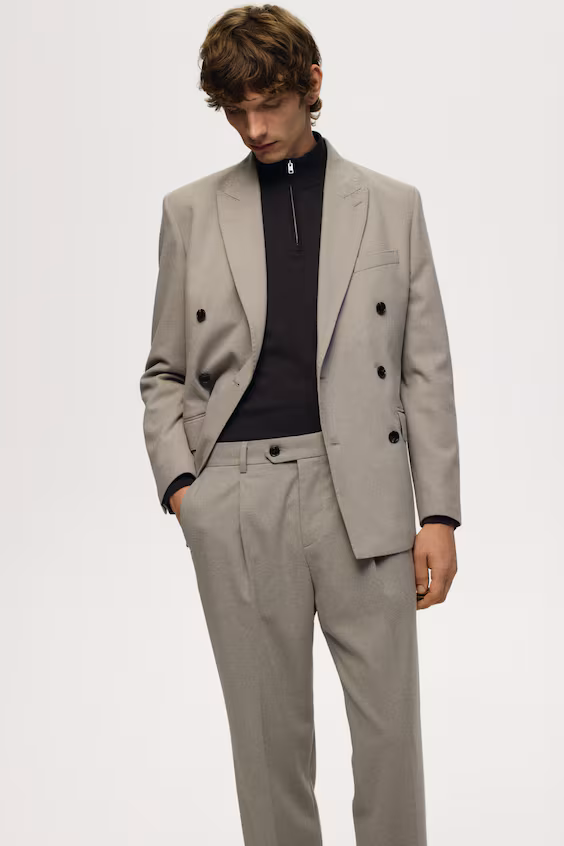 Брюки прямого кроя regular fit