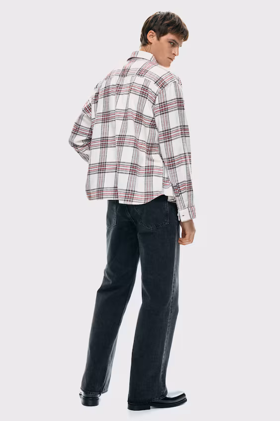 Рубашка комфортного кроя