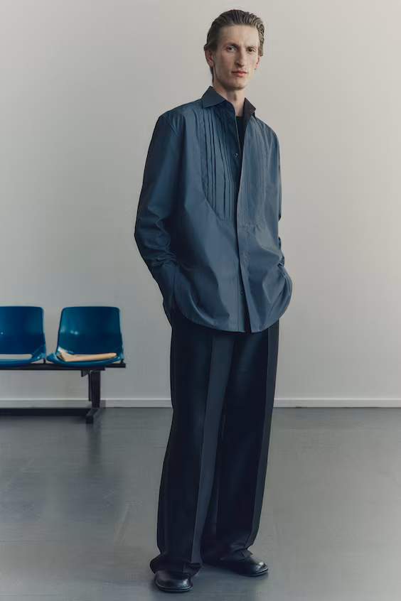 Рубашка smoking loose fit