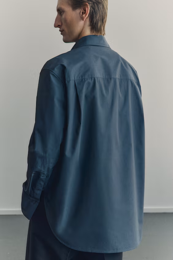 Рубашка smoking loose fit