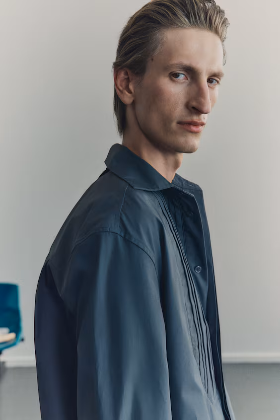 Рубашка smoking loose fit