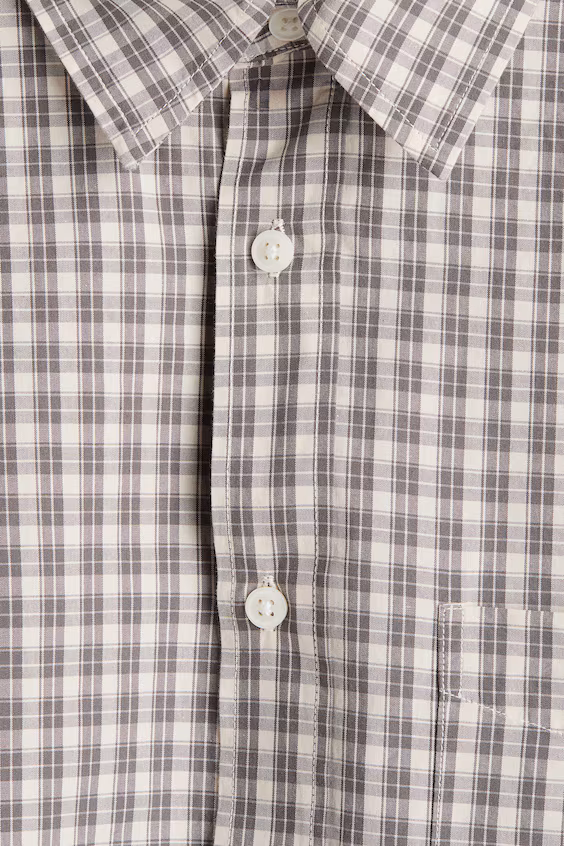 Рубашка relaxed fit из хлопка