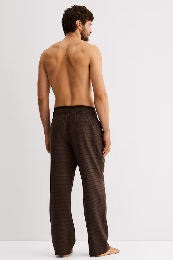 Брюки из фланели relaxed fit