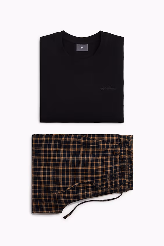 Пижама свитер и брюки из хлопка