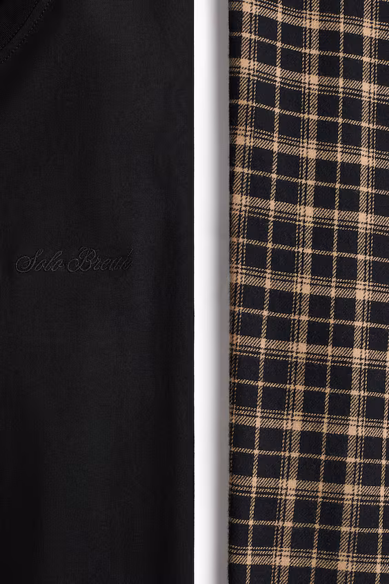 Пижама свитер и брюки из хлопка