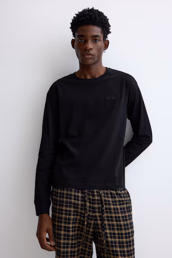 Пижама свитер и брюки из хлопка