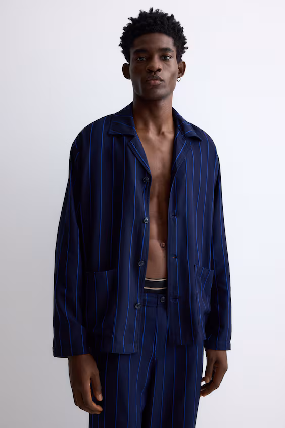 Пижама рубашка и брюки из лиоцелла