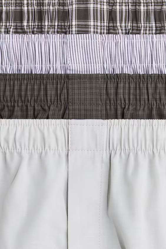 Пакет из 4 боксеров из ткани