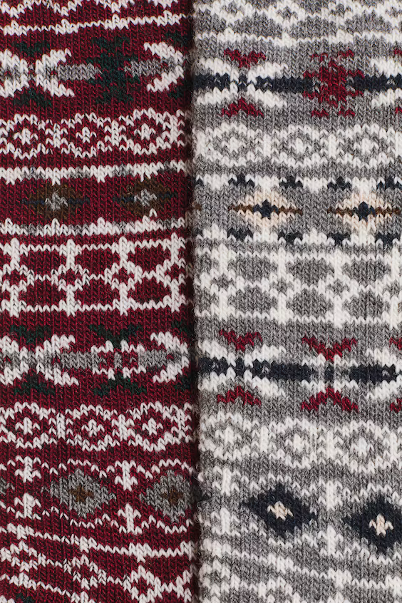 Пакет из 2 пар носков из шерстяного микса