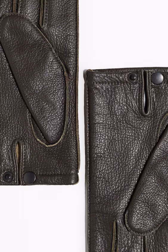 Кожаные перчатки