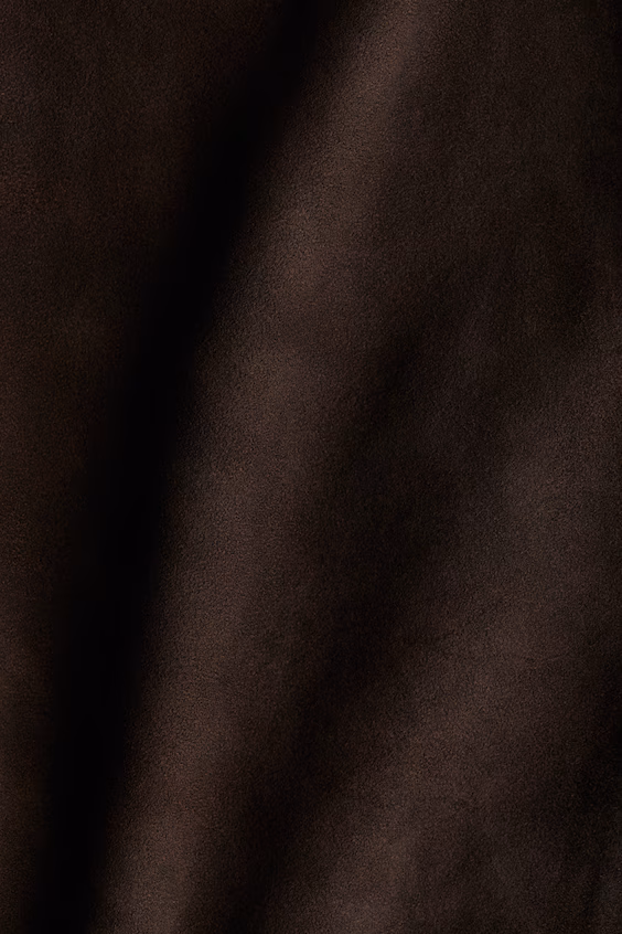 Брюки relaxed fit из замши