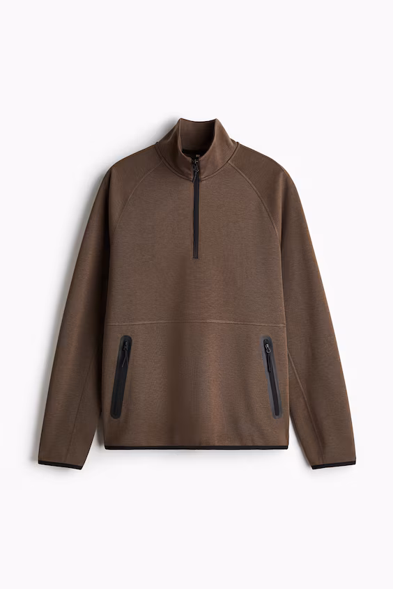 Свитер для спорта с технологией drymove™ стандартного силуэта