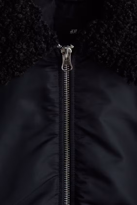 Пуховик loose fit из нейлона