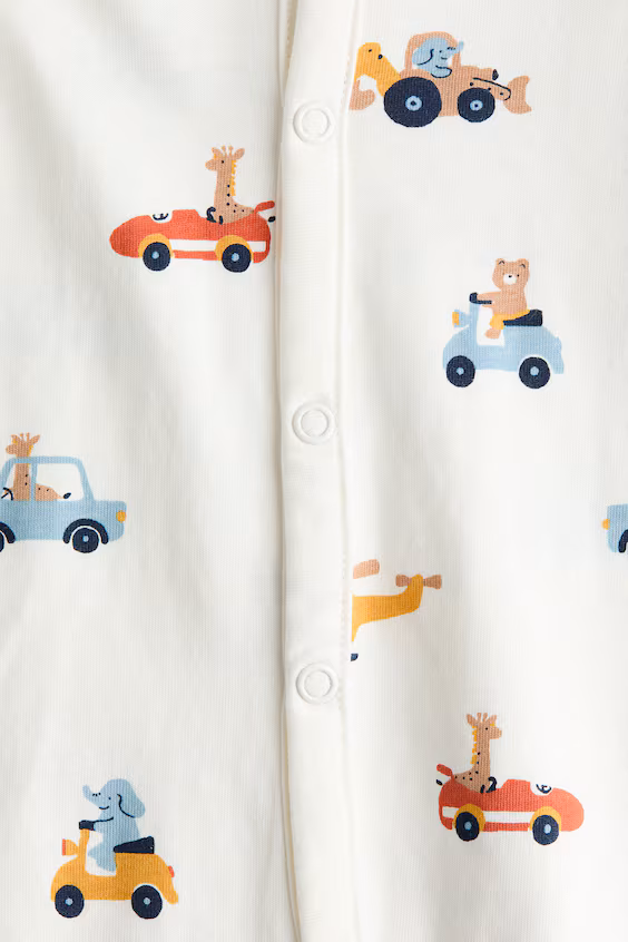 Пижама с принтом на всю одежду