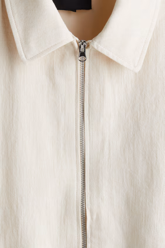 Пиджак из смесового льна стандартного кроя