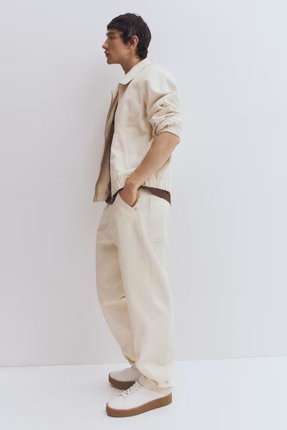 Пиджак из смесового льна стандартного кроя