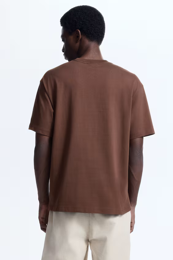 Футболка с принтом свободного кроя