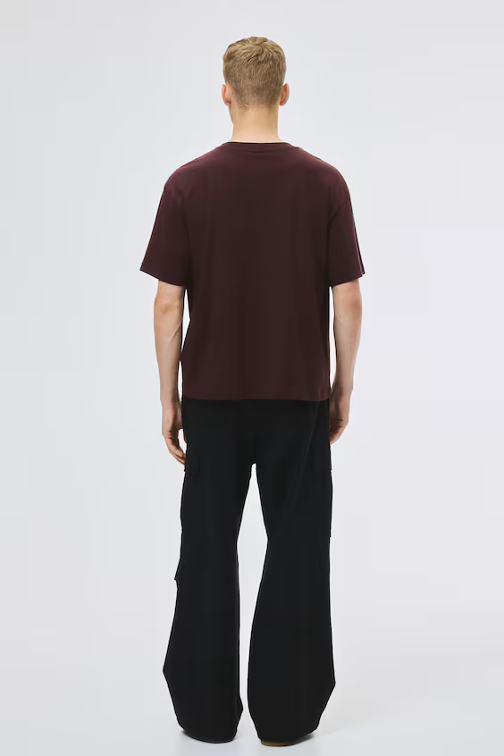 Футболка с принтом свободного кроя