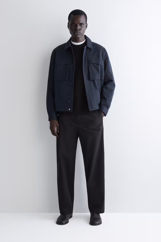 Свитшот из сублимированного неопрена с комфортным кроем h&m